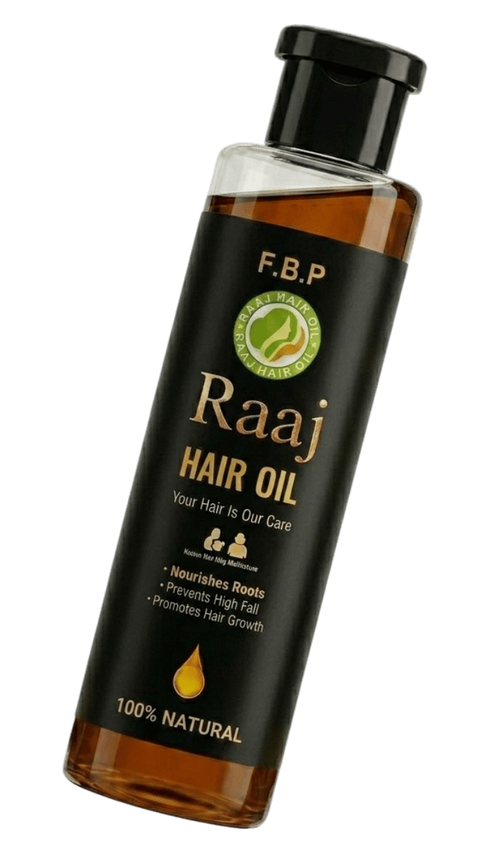 Raaj Hair Oil bottle