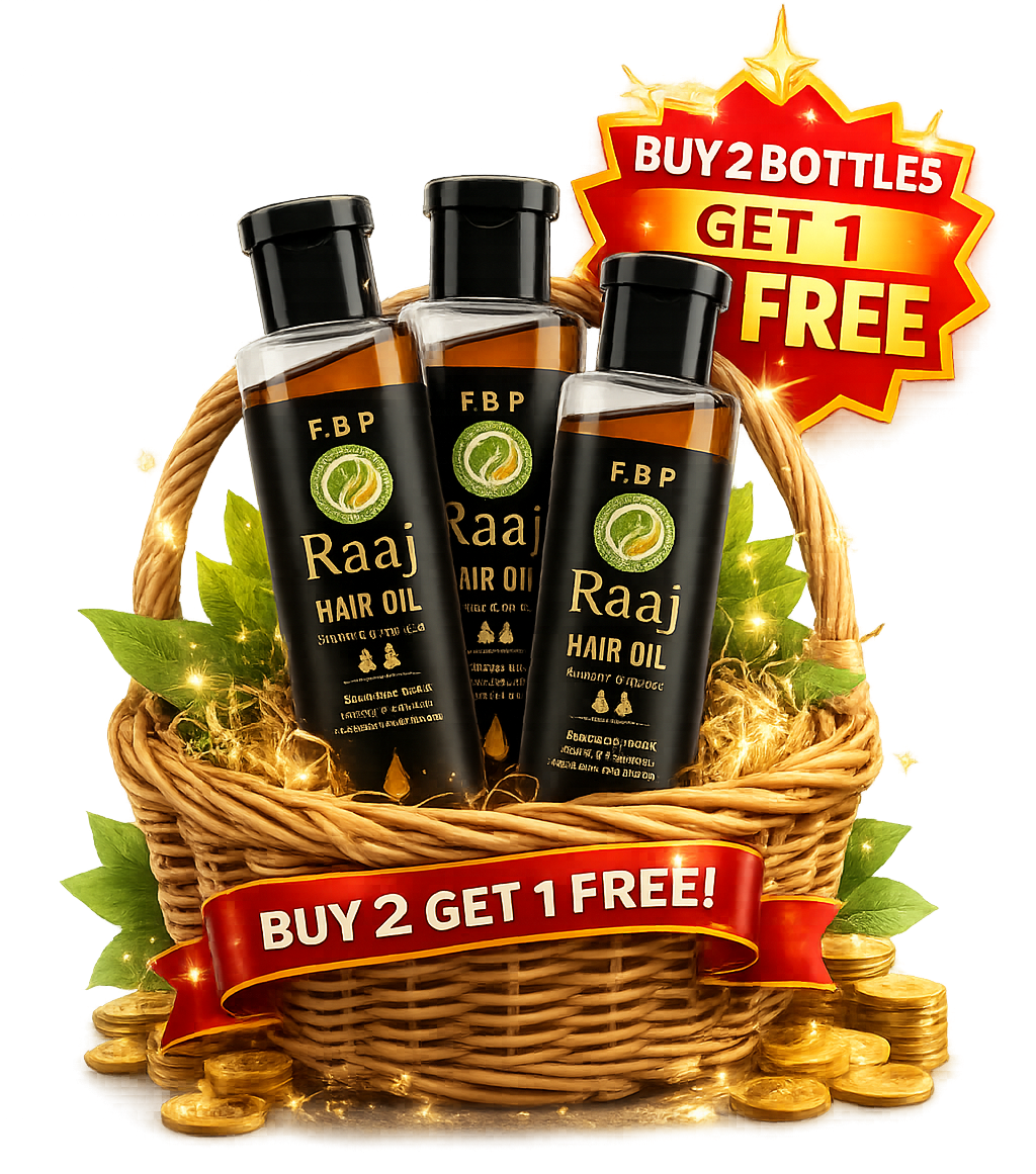 Raaj Hair Oil bottle